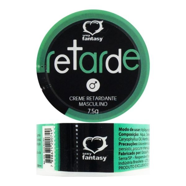 Retarde Creme Retardante Masculino Pote 7,5g