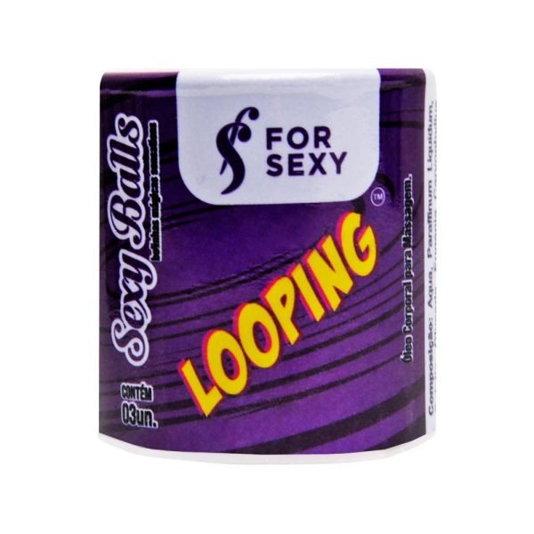 Looping Sexy Ball Bolinha Excitante 03 Unidades