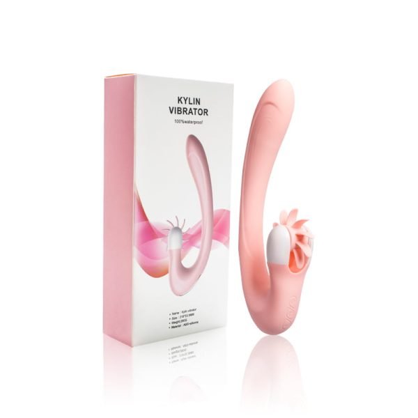 Vibrador com Estimulador de Clitóris com 20 Modos de Vibração Recarregável