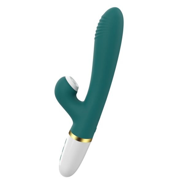 Vibrador com Estimulador de Clitóris com 10 Modos de Vibração e Aquecimento Recarregável