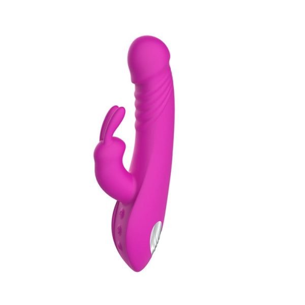 Vibrador de Ponto G e Clitóris Metralhadora com 15 Modos de Pulsação Recarregável