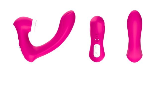 Vibrador Estimulados Língua Para Clitóris e Ponto G com 9 Modos de Vibração Recarregável com Controle - Image 2