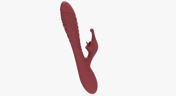 L&B–Vibrador com Estimulador de Clitóris e 10 Modos de Vibração e Aquecimento Recarregável