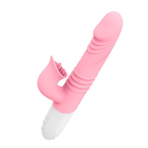 Vibrador com Estimulador de Clitóris com 11 Modos de Vibração Recarregável