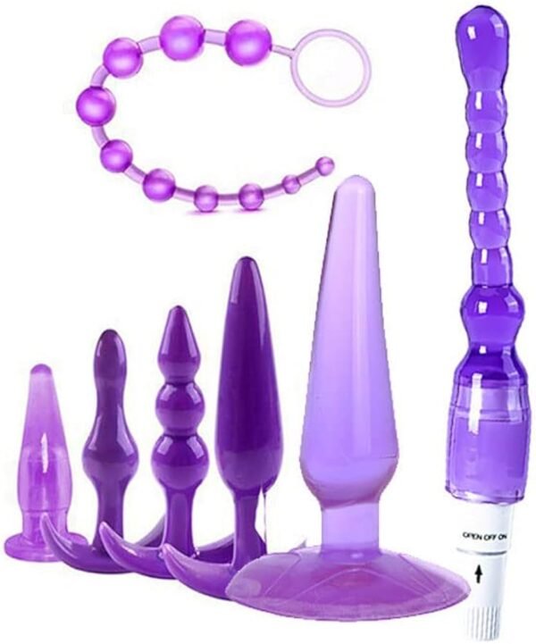 Kit Plug Anal com 7 peças