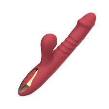 Vibrador Rotativo e Vai e Vem Com Estimulador de Clitóris e Língua
