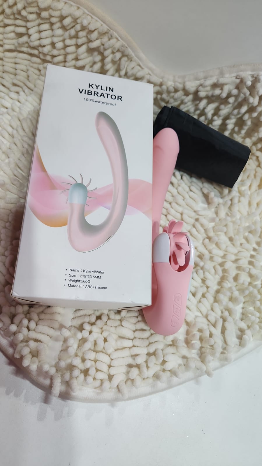 Vibrador com Estimulador de Clitóris com 20 Modos de Vibração Recarregável - Imagem 2