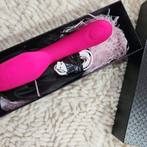 Vibrador de Ponto G com Estimulador Sugador de Clitóris com 9 Modos de Pulsação e Vibração