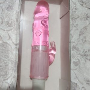 Vibrador Personal com Estimulador de Clitóris Multivelocidade