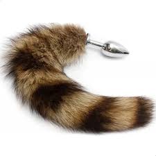 Plug Anal Em Metal De 7cm Com Cauda