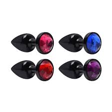 Plug Anal P Plástico Abs Preto 7 X 2,5Cm