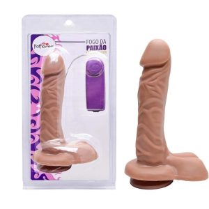 Pênis Vibrador Controle Externo 19 X 4,5Cm