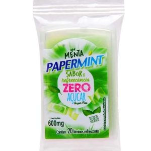 Papermint Lâminas Refrescantes  Menta 20 Unidades