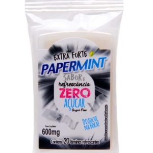 Papermint Lâminas Refrescantes Extra Forte 20 Unidades