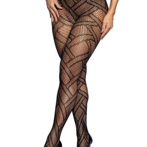 Meia Calça Sensual Com Transparência