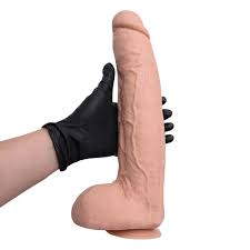 Pênis De Borracha Maciça 28 X 5,8Cm