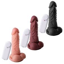 Prótese Vibrador Com Ventosa 14 X 3,7Cm Chocolate