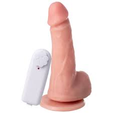 Prótese Vibrador Externo Com Escroto E Ventosa 15,5 X 3,7Cm Soulsex
