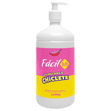 Fácil Lub Gel Corporal Algodão Doce e Chiclete Aromático 1050G