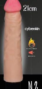 Pênis Vibrador Cyber Skyn 21 X 3,8Cm