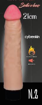 Pênis Vibrador Cyber Skyn 21 X 3,8Cm