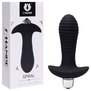 Plug Anal Vibrador Spiral S-Hande