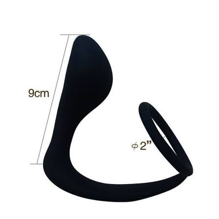 Anel Peniano Com Plug Anal Próstata - Imagem 2