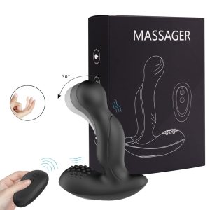 Massageador de Próstata com Movimentos de Dedos e 10 Modos de Vibraçãoi Recarregável
