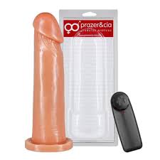 Protese com Vibro Garanhão 23,3 x 5,5 Cm