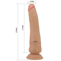 Pênis Realístico Dupla Camada Tiemeyer 25x4,5cm