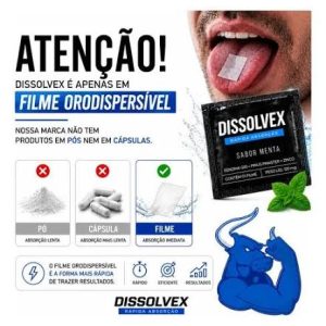 Dissolvex 01 Filme Sublingual  Sabor Menta