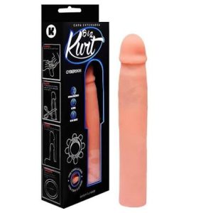 Capa Peniana Cyber Big Kurt Aumenta 4Cm
