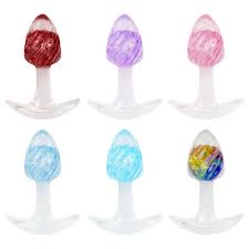 Plug Anal P Twister Esfera Vidro 8,7 X 6,5Cm