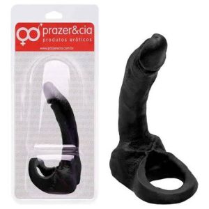 Anel Pênis De Borracha Maciça 16 X 2,6Cm